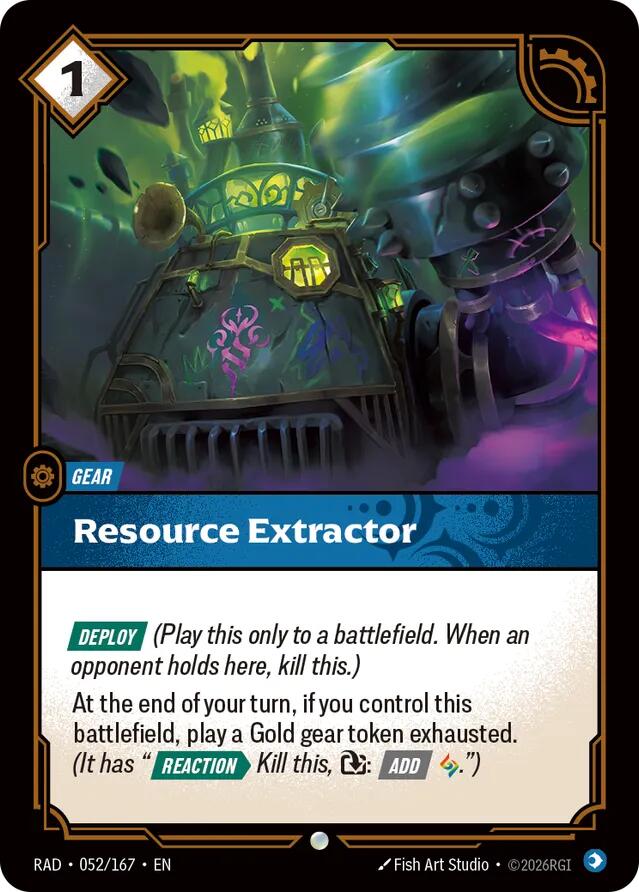 Resource Extractor 052/167 (Radiance)  - Foil | Good Games North