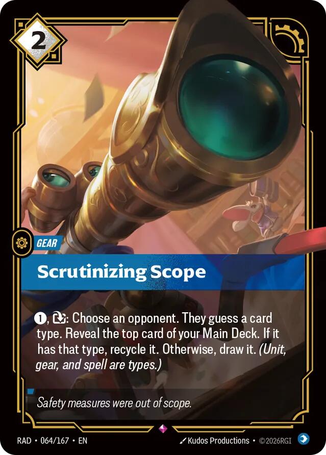 Scrutinizing Scope 064/167 (Radiance)  - Foil | Good Games North