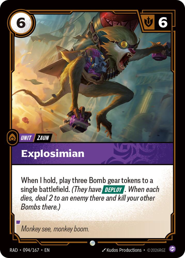 Explosimian 094/167 (Radiance)  - Foil | Good Games North