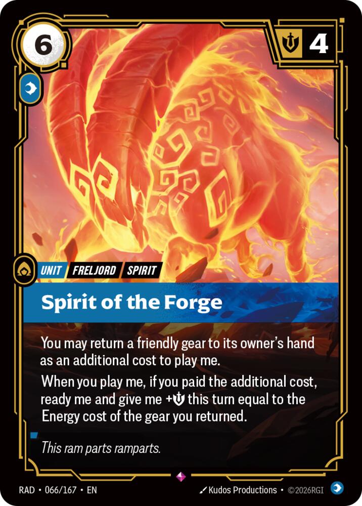 Spirit of the Forge 066/167 (Radiance)  - Foil | Good Games North