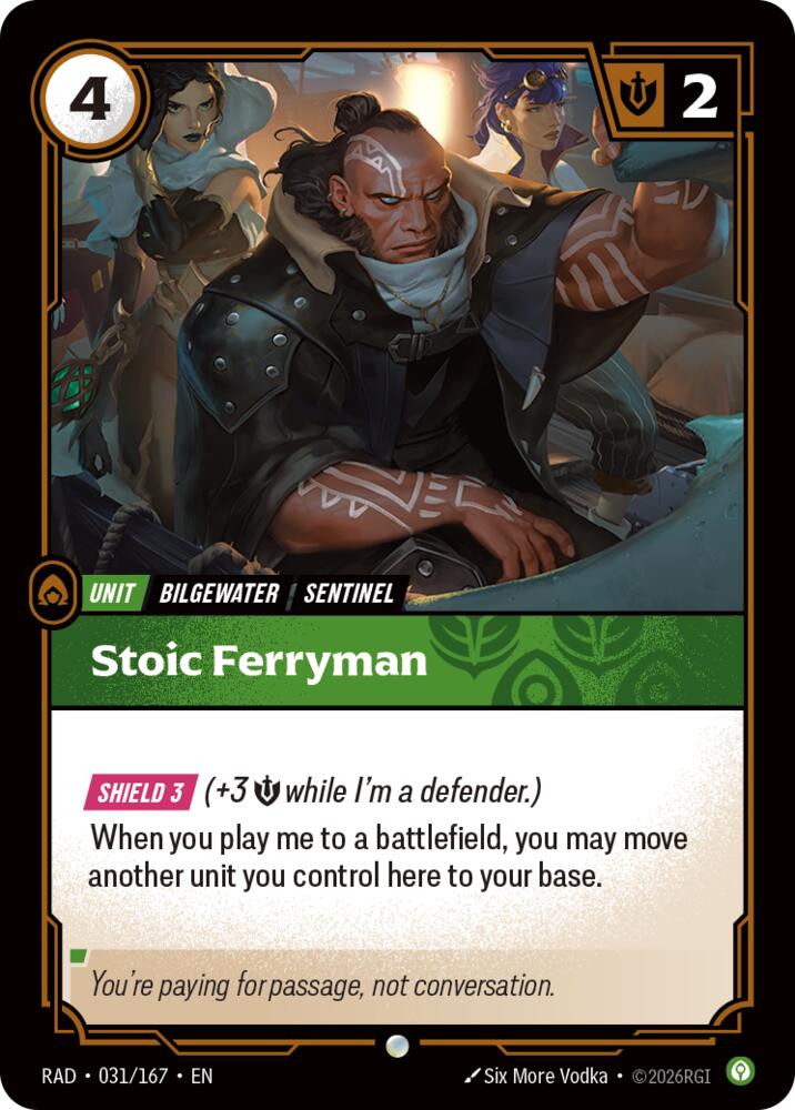 Stoic Ferryman 031/167 (Radiance)  - Foil | Good Games North