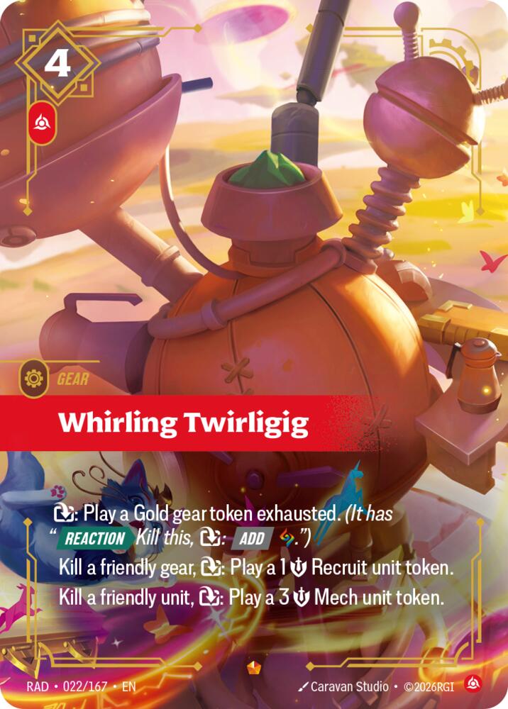 Whirling Twirligig 022/167 (Radiance)  - Foil | Good Games North