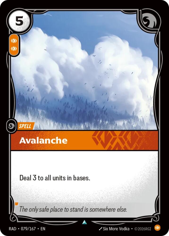 Avalanche 079/167 (Radiance)  - Foil | Good Games North