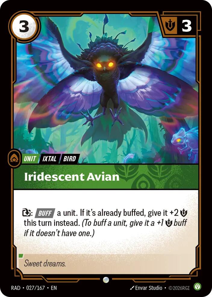 Iridescent Avian 027/167 (Radiance)  - Foil | Good Games North