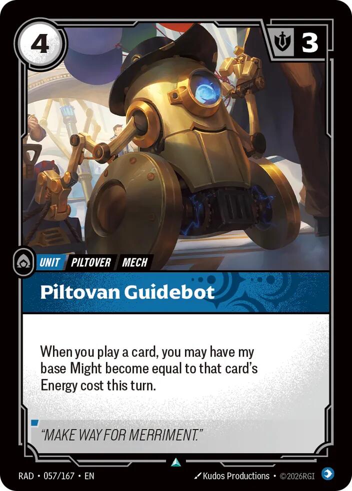 Piltovan Guidebot 057/167 (Radiance)  - Foil | Good Games North