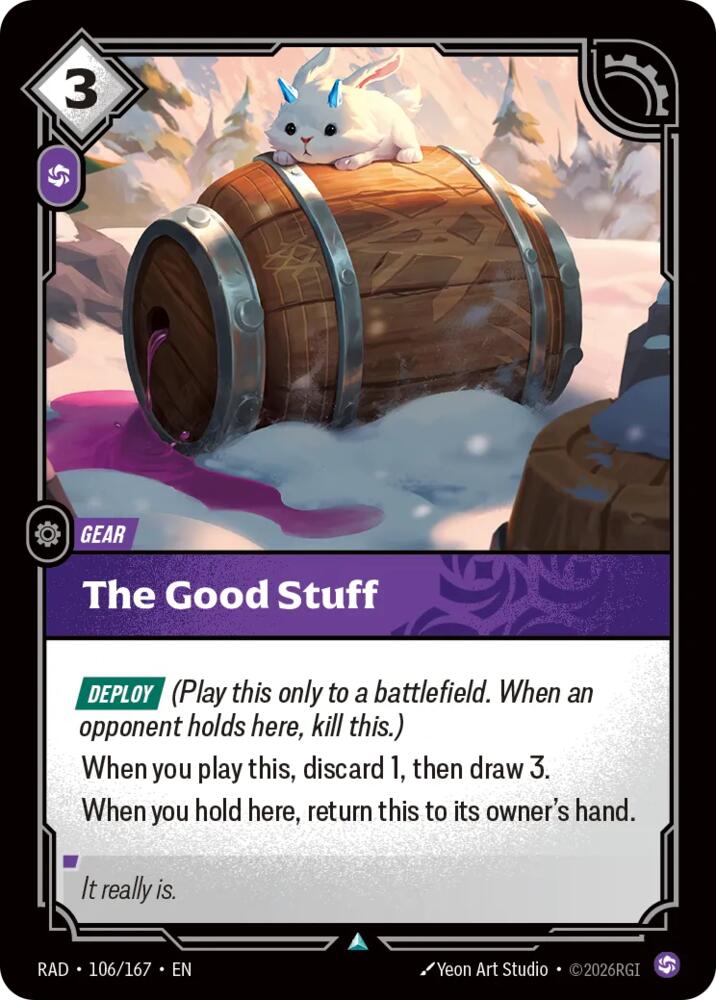 The Good Stuff 106/167 (Radiance)  - Foil | Good Games North