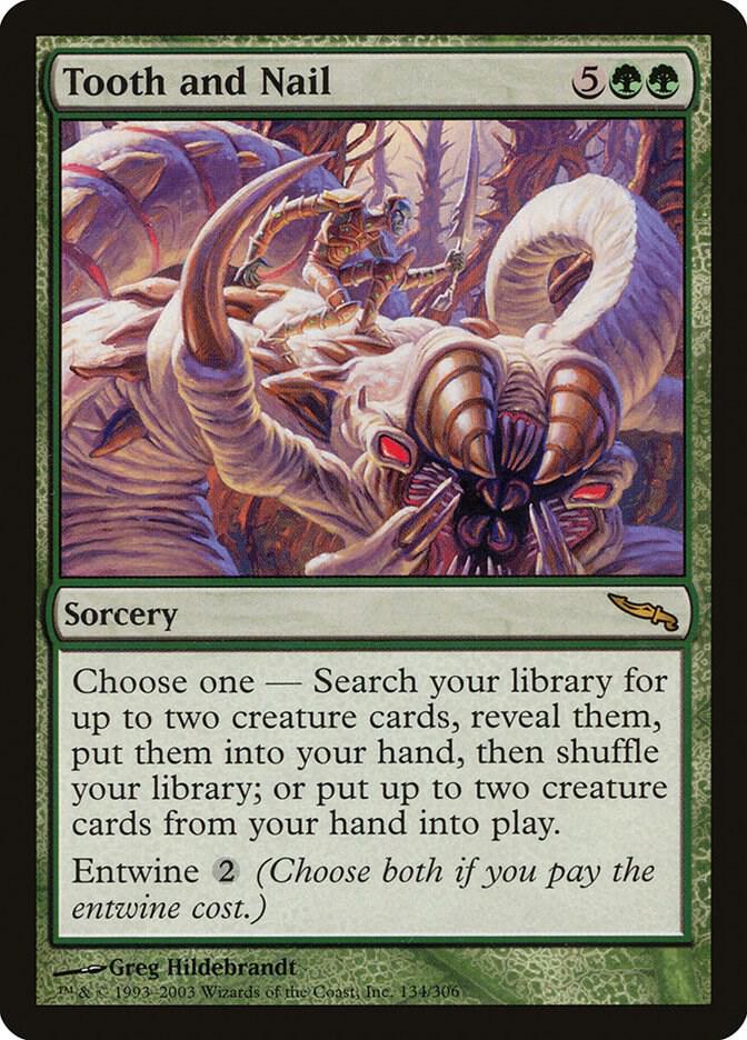 Tooth and Nail 134/306 (Mirrodin)  | Good Games North