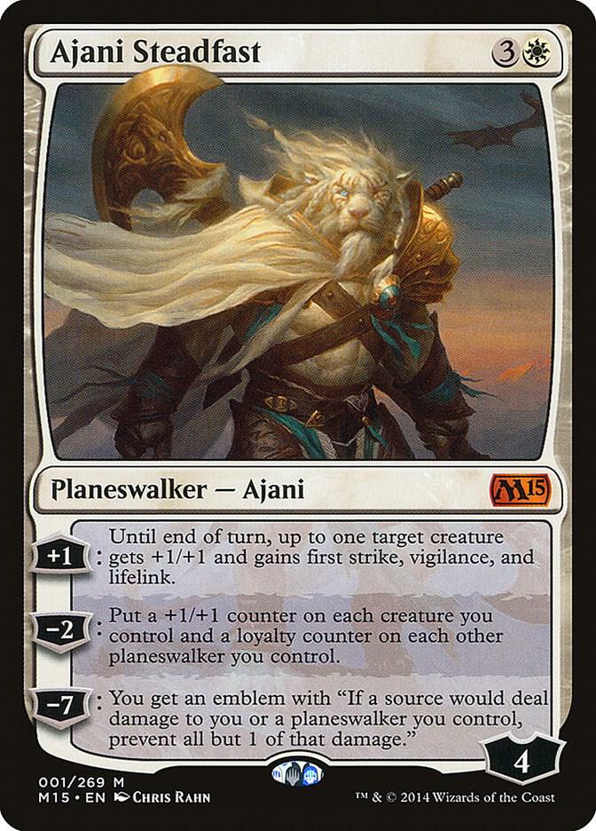 Ajani Steadfast 1 (Magic 2015 (M15))  | Good Games North