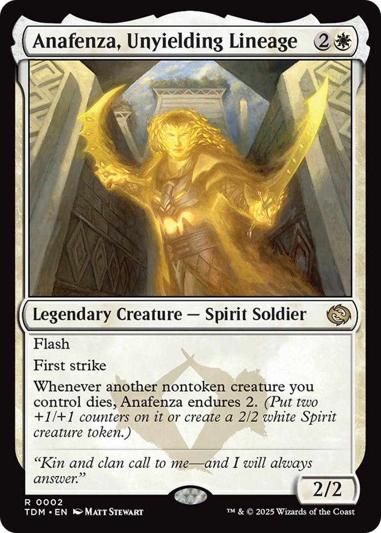 Anafenza, Unyielding Lineage [Tarkir: Dragonstorm] | Good Games North