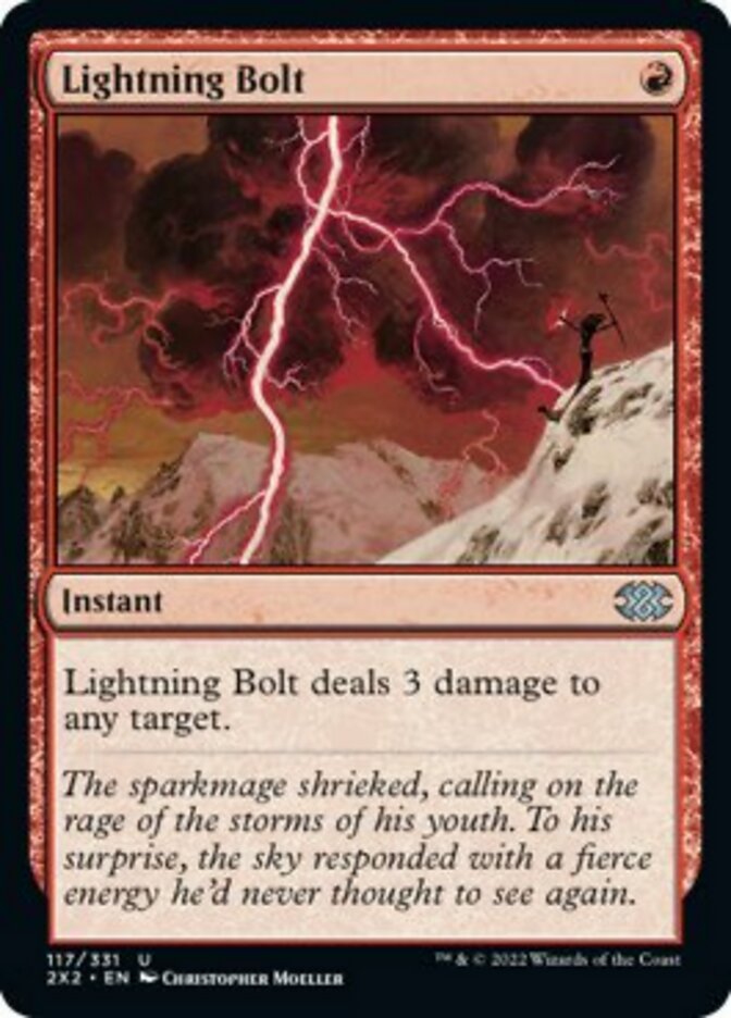 Lightning Bolt [Double Masters 2022] | Good Games North