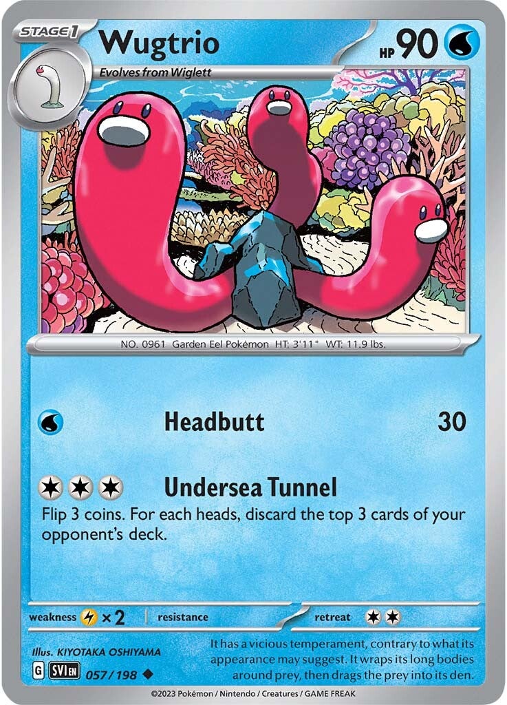 Wugtrio (057/198) [Scarlet & Violet: Base Set] | Good Games North