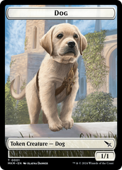 Thopter (0020) // Dog Double-Sided Token [Murders at Karlov Manor Tokens] | Good Games North