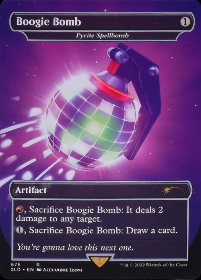 Pyrite Spellbomb - Boogie Bomb (Borderless) [Secret Lair Drop Promos] | Good Games North