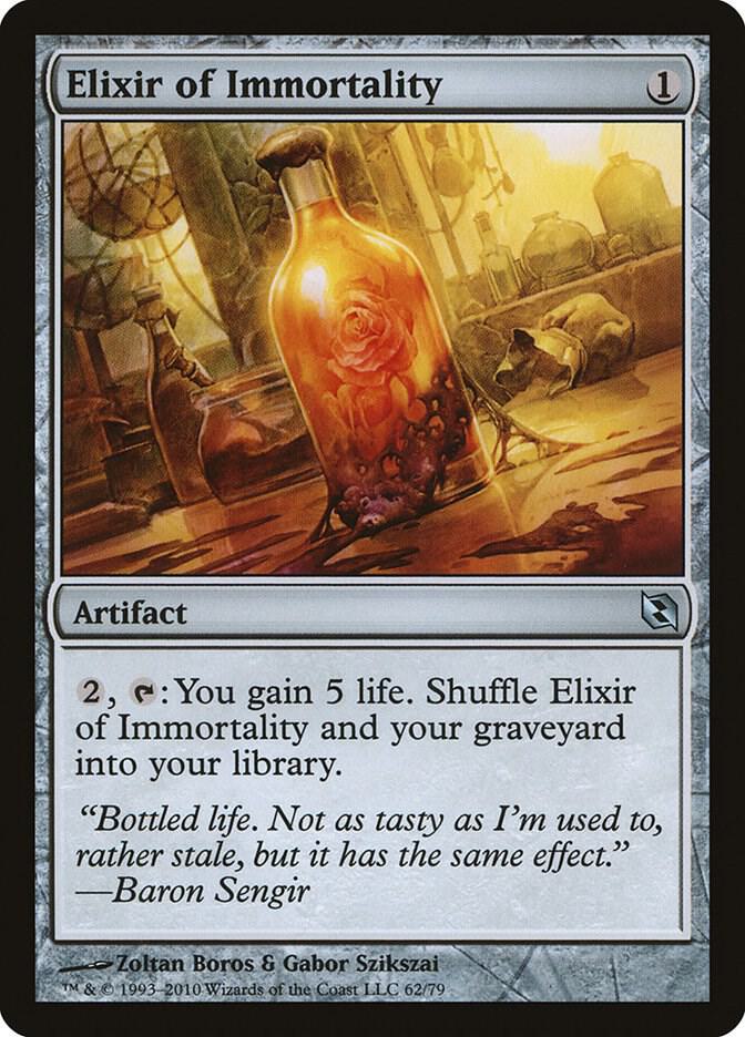 Elixir of Immortality (Duel Decks: Elspeth vs. Tezzeret)  | Good Games North