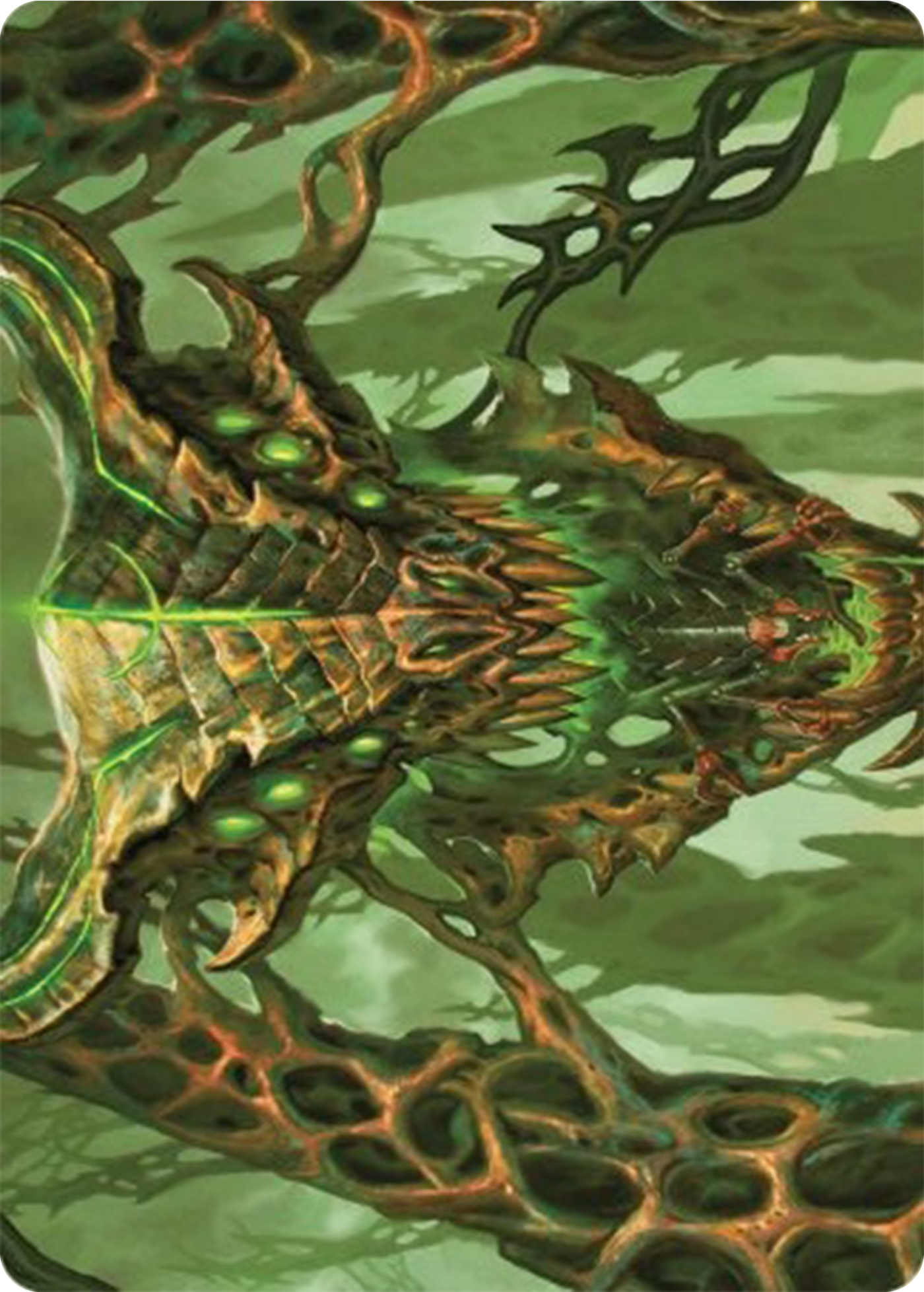 Colossal Dreadmask Art Card [Modern Horizons 3 Art Series] | Good Games North
