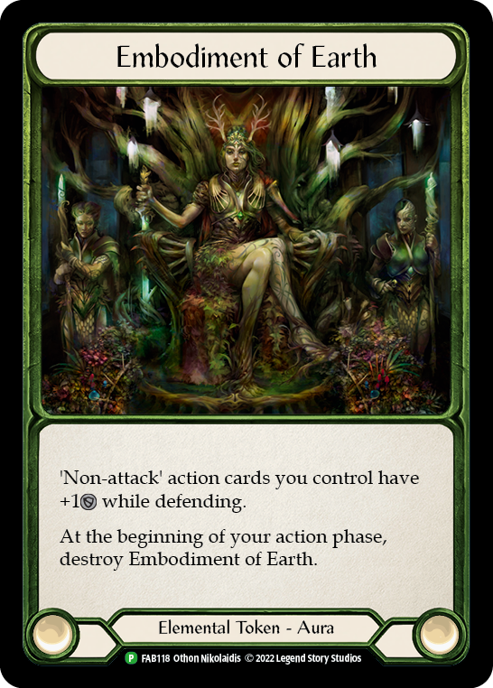 Embodiment of Earth [FAB118] (Promo)  Cold Foil | Good Games North
