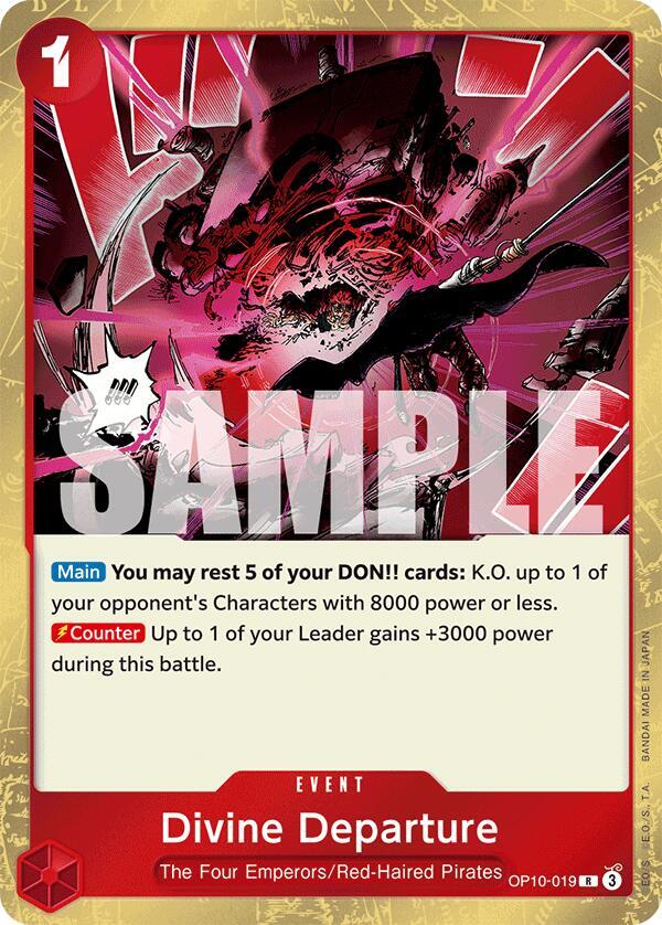 Divine Departure OP10-019 (Royal Blood)  - Foil | Good Games North