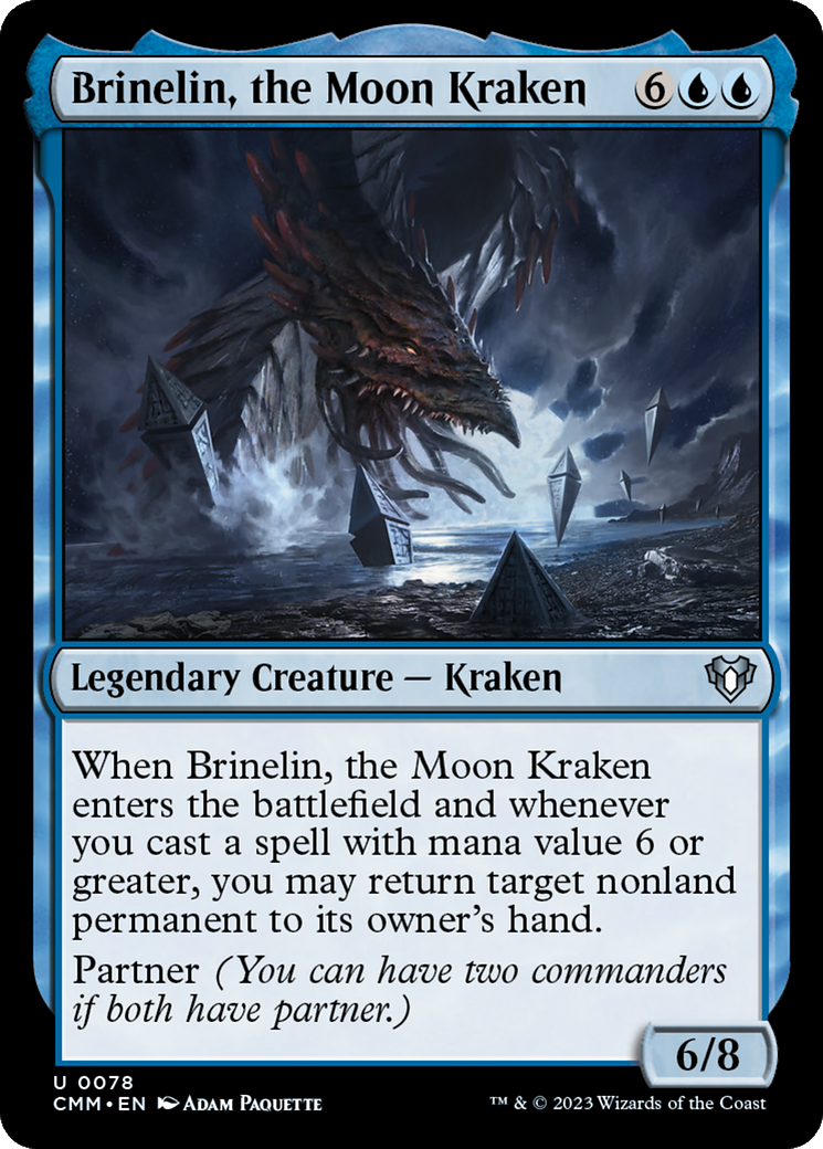 Brinelin, the Moon Kraken [Commander Masters] | Good Games North