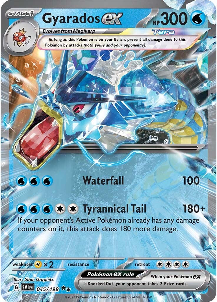 Gyarados ex (045/198) [Scarlet & Violet: Base Set] | Good Games North