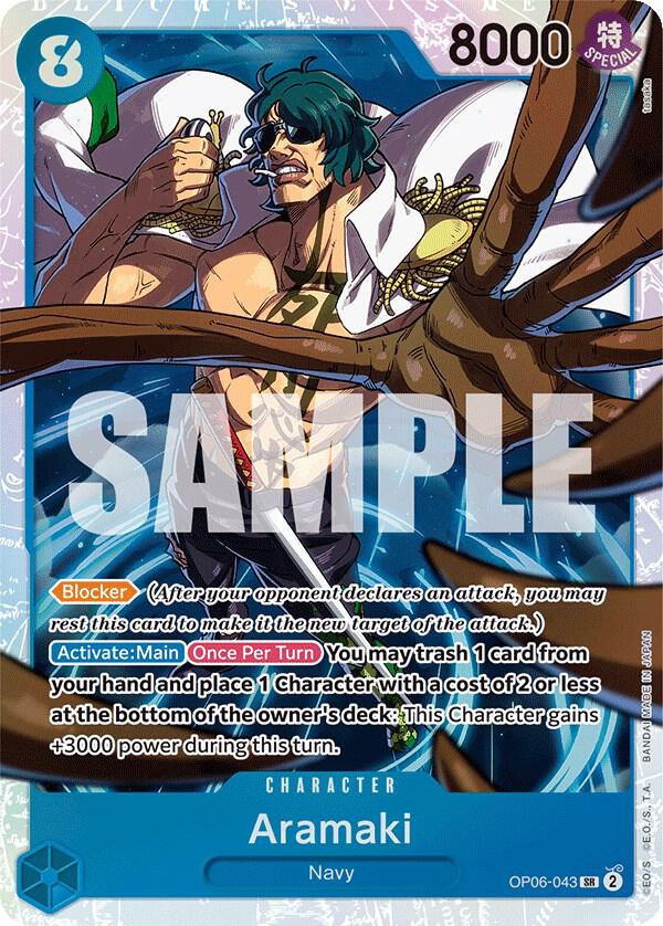 Aramaki OP06-043 (Wings of the Captain)  - Foil | Good Games North