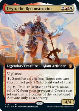 Osgir the Reconstructor Extended Art (Commander 2021)  | Good Games North