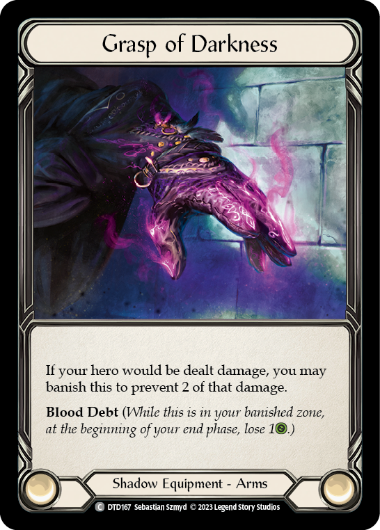 Grasp of Darkness [DTD167] (Dusk Till Dawn)  Cold Foil | Good Games North