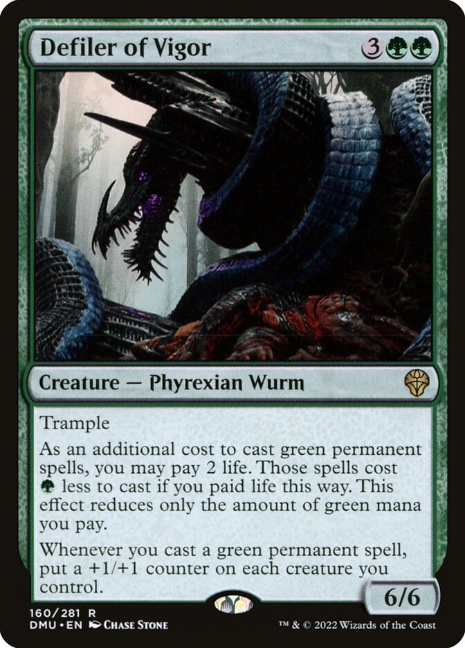 Defiler of Vigor (Dominaria United)  - Foil | Good Games North