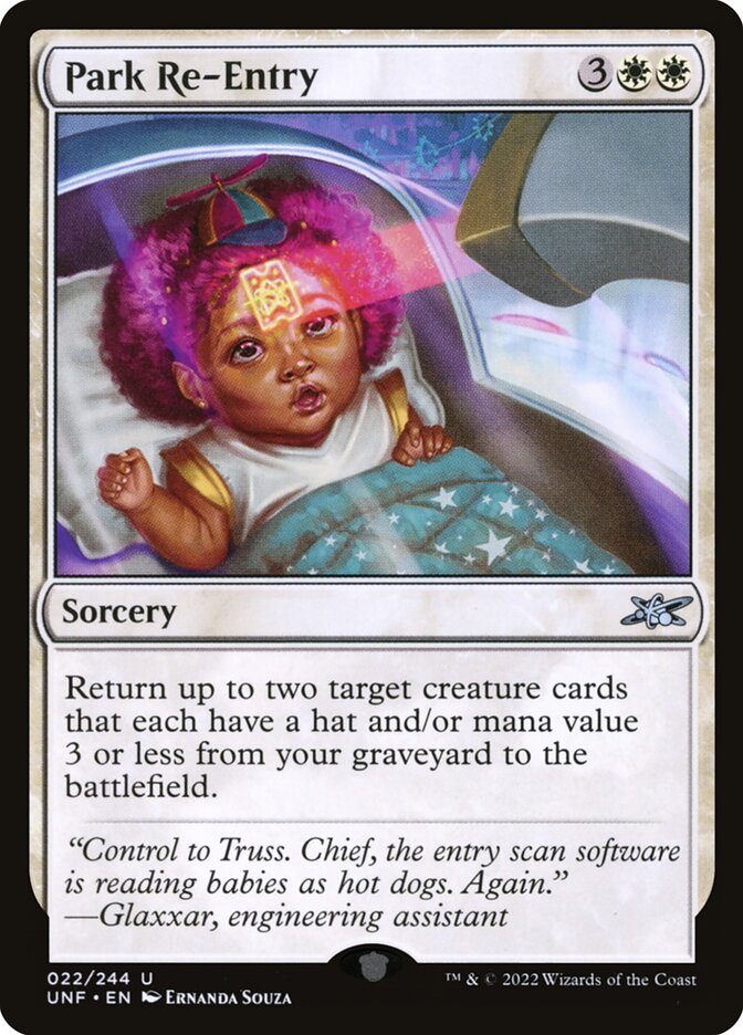 Park Re-Entry 22/244 (Unfinity)  - Foil | Good Games North