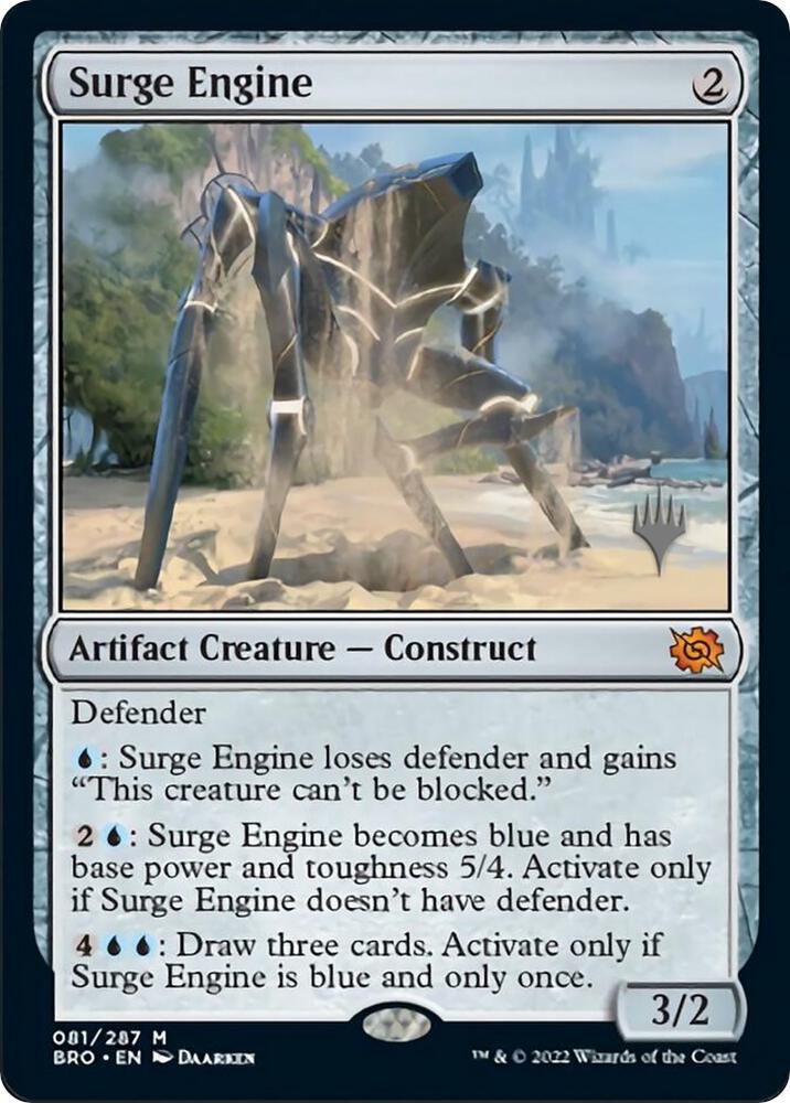 Surge Engine (Promo Pack: The Brothers' War)  - Foil | Good Games North