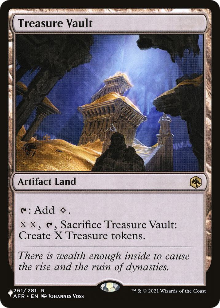 Treasure Vault (The List Reprints)  | Good Games North