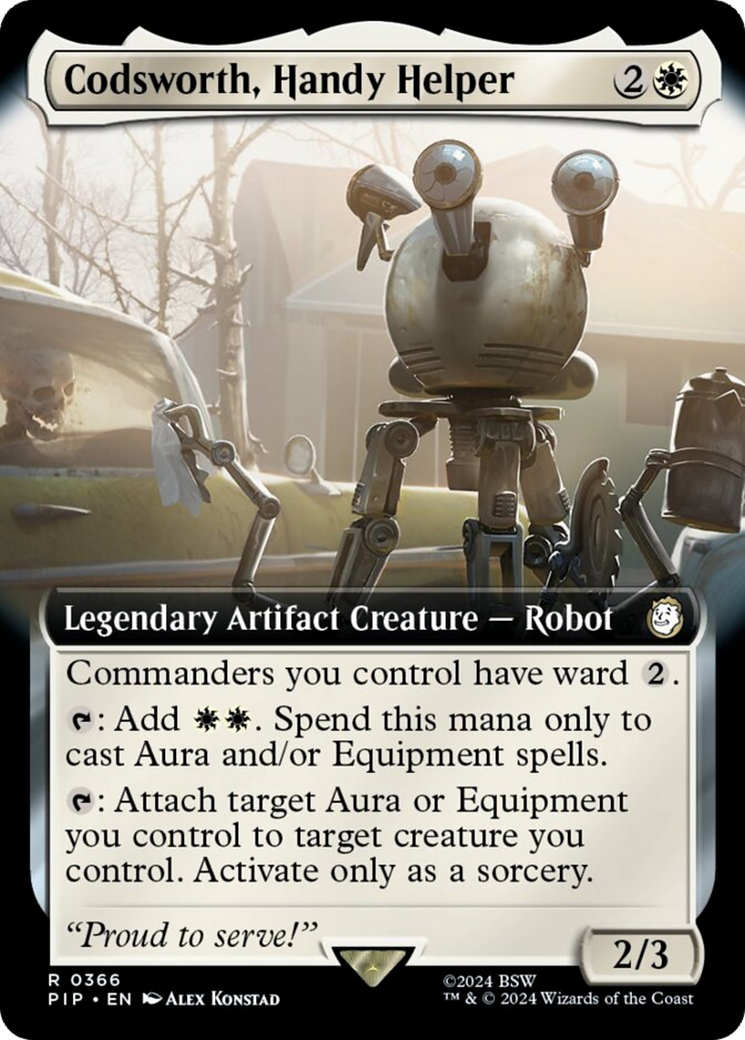 Codsworth, Handy Helper (Extended Art) [Fallout] | Good Games North