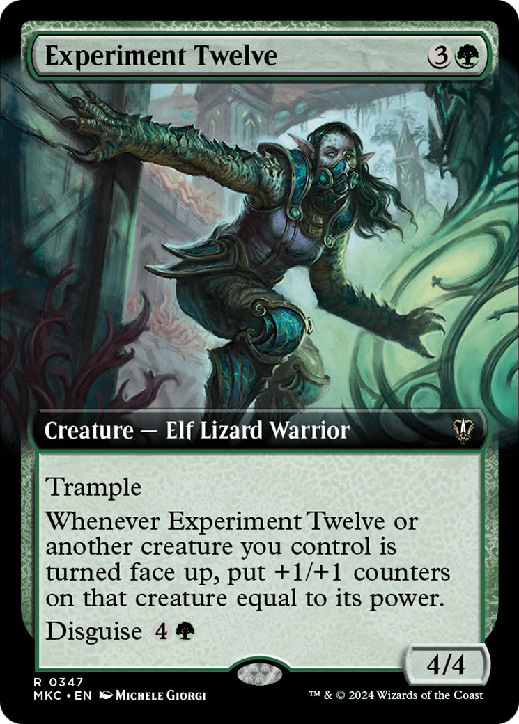 Experiment Twelve (Extended Art) [Murders at Karlov Manor Commander] | Good Games North