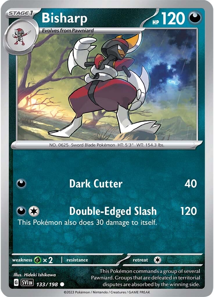 Bisharp (133/198) [Scarlet & Violet: Base Set] | Good Games North