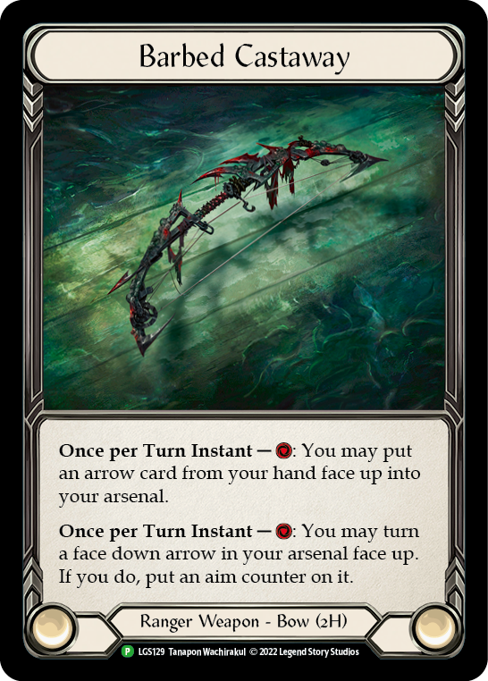 Barbed Castaway [LGS129] (Promo)  Cold Foil | Good Games North