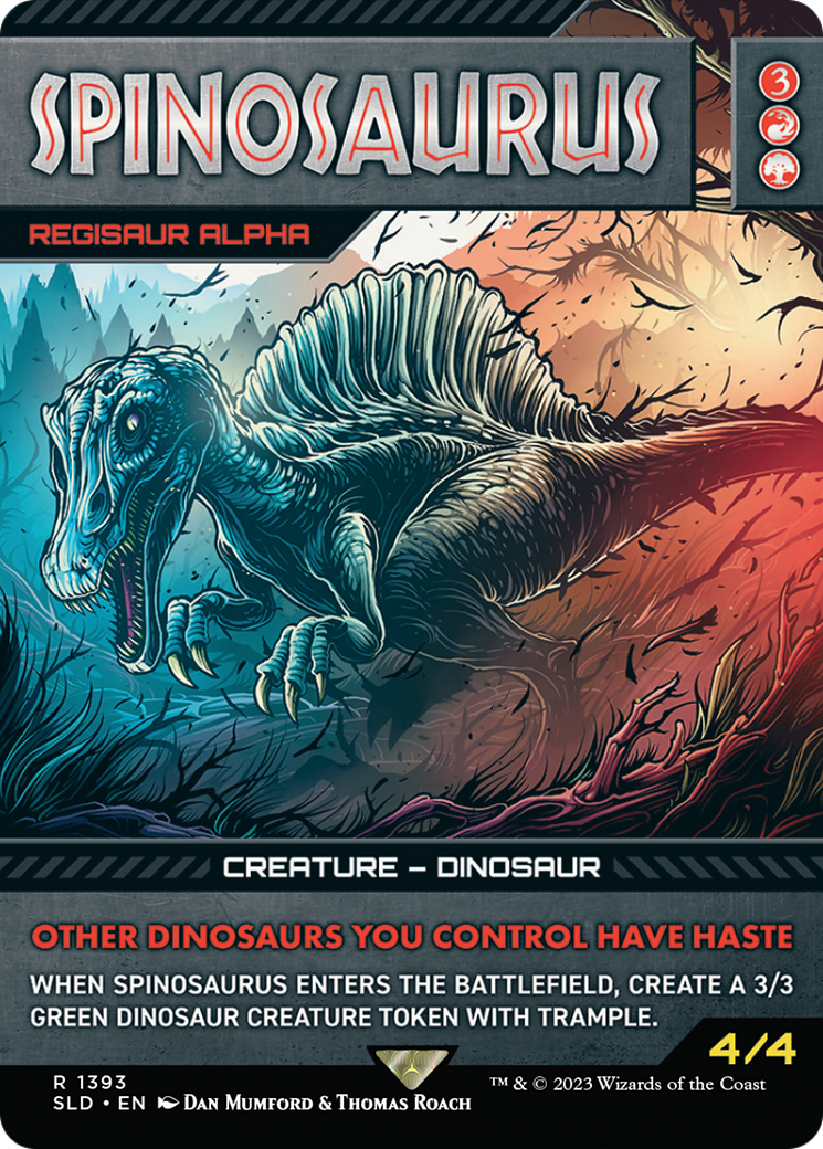 Spinosaurus - Regisaur Alpha [Secret Lair Drop Series] | Good Games North