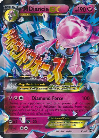 M Diancie EX (XY44) (Jumbo Card) [XY: Black Star Promos] | Good Games North