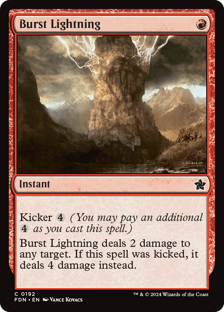 Burst Lightning [Foundations] | Good Games North