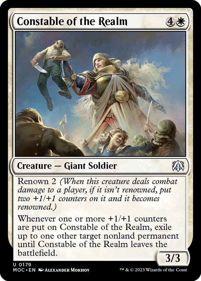 Constable of the Realm [March of the Machine Commander] | Good Games North