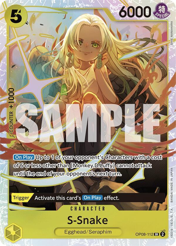 S-Snake OP08-112 (Two Legends)  - Foil | Good Games North