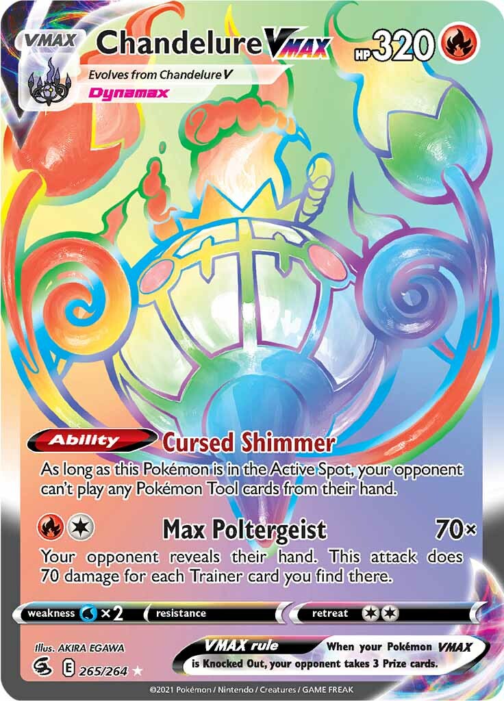 Chandelure VMAX (265/264) [Sword & Shield: Fusion Strike] | Good Games North
