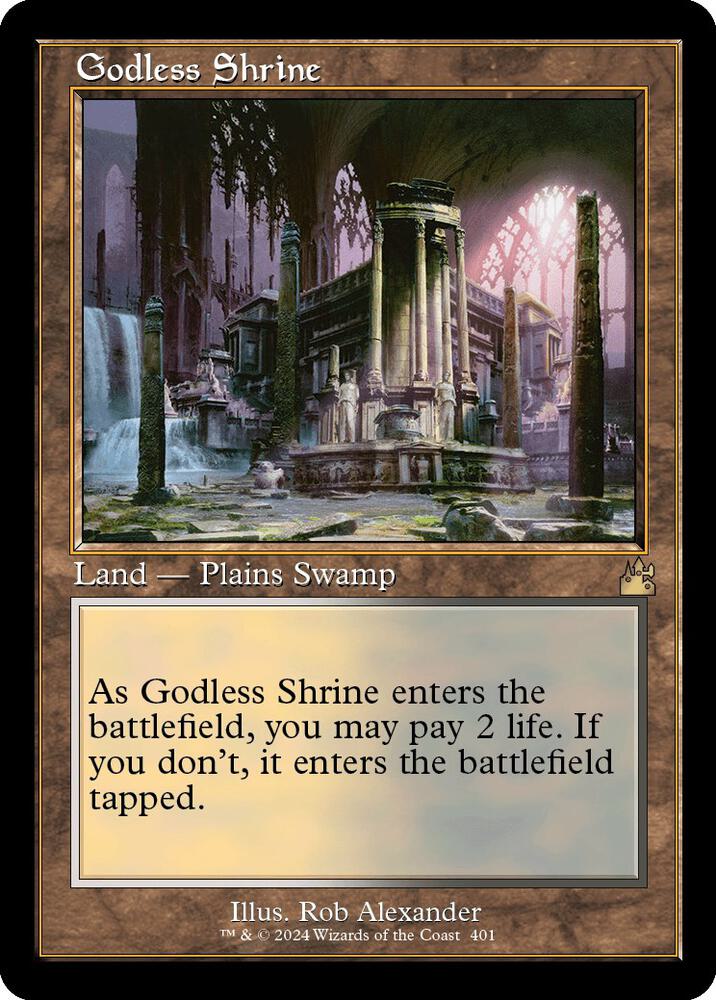 Godless Shrine Retro Frame (Ravnica Remastered)  | Good Games North