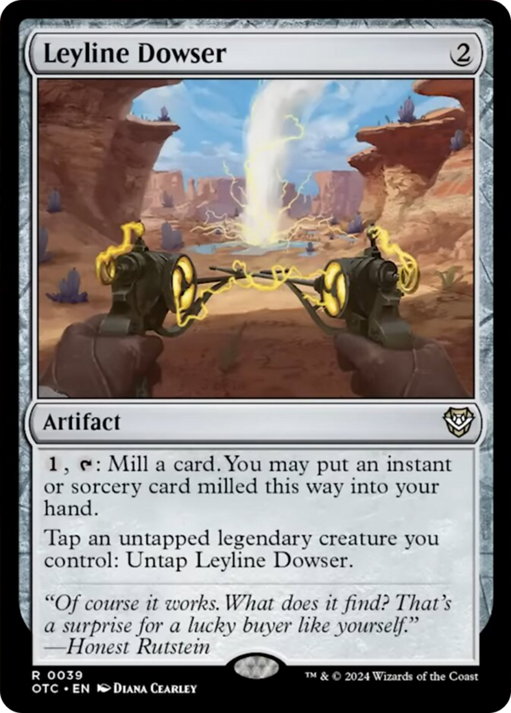 Leyline Dowser [Outlaws of Thunder Junction Commander] | Good Games North