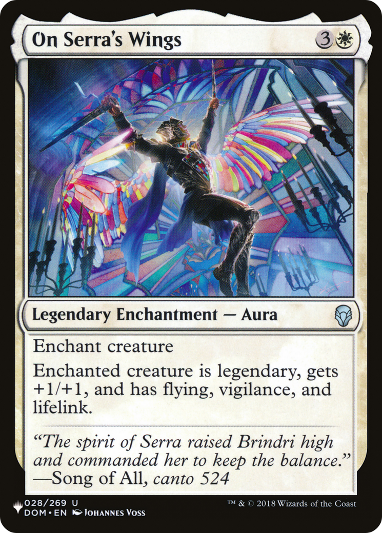 On Serra's Wings [The List] | Good Games North