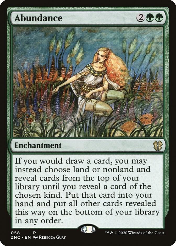 Abundance 58/142 (Commander: Zendikar Rising)  | Good Games North