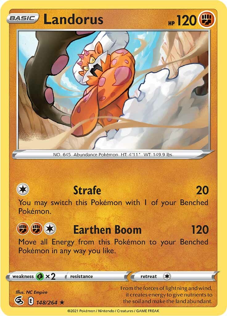 Landorus (148/264) [Sword & Shield: Fusion Strike] | Good Games North