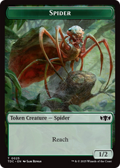 Spider // Bird Double-Sided Token [Tarkir: Dragonstorm Commander Tokens] | Good Games North