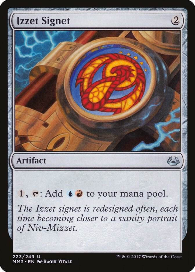 Izzet Signet (Modern Masters 2017)  - Foil | Good Games North