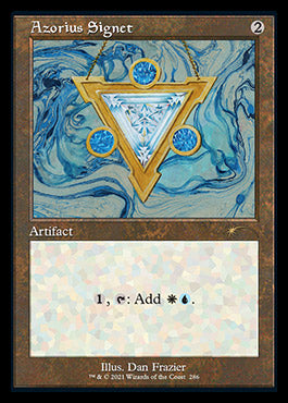 Azorius Signet (Retro) [Secret Lair Drop Series] | Good Games North