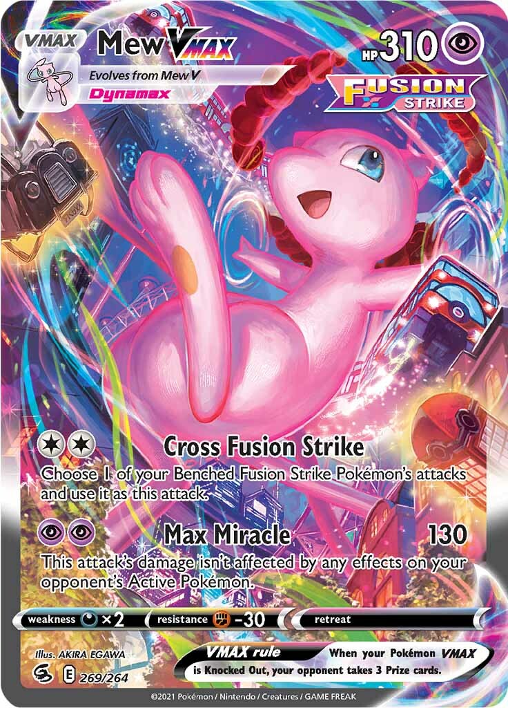 Mew VMAX (269/264) [Sword & Shield: Fusion Strike] | Good Games North