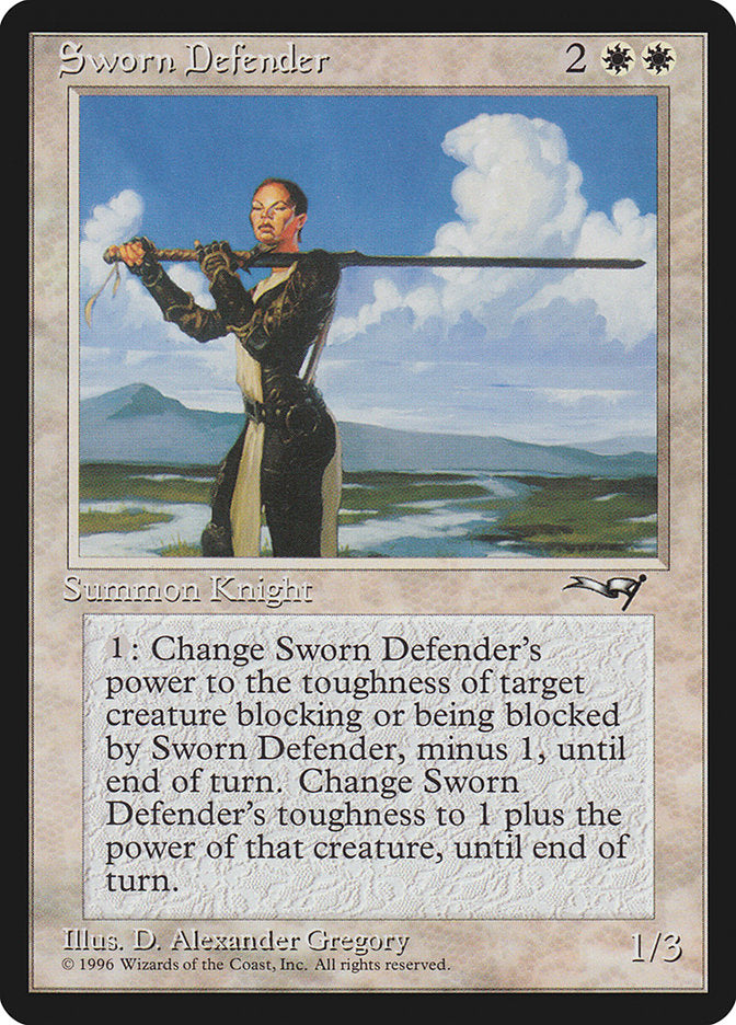 Sworn Defender [Alliances] | Good Games North